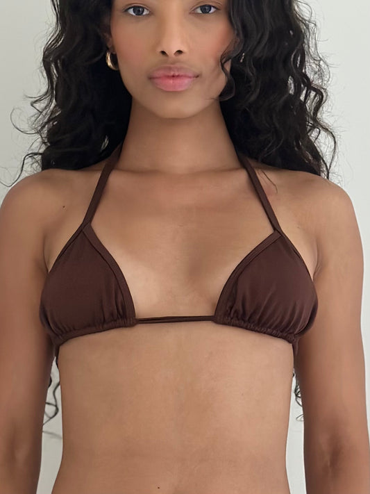 Bikini Top Micro Tan - Brown