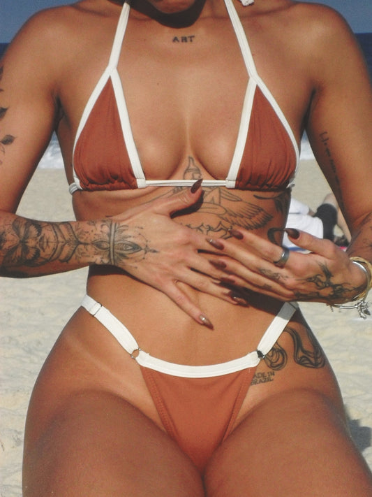 Bikini Top Rio cappuccino/off White